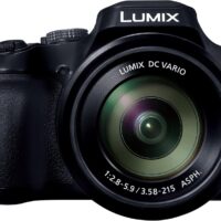 Panasonic LUMIX FZ80D Point and Shoot Digital Camera 4K Photo/Video Recording with Power Optical Image Stabilizer, Vlogging Camera with 60X Optical Zoom & 20-1200mm Wide-Angle Lens - DC-FZ80D